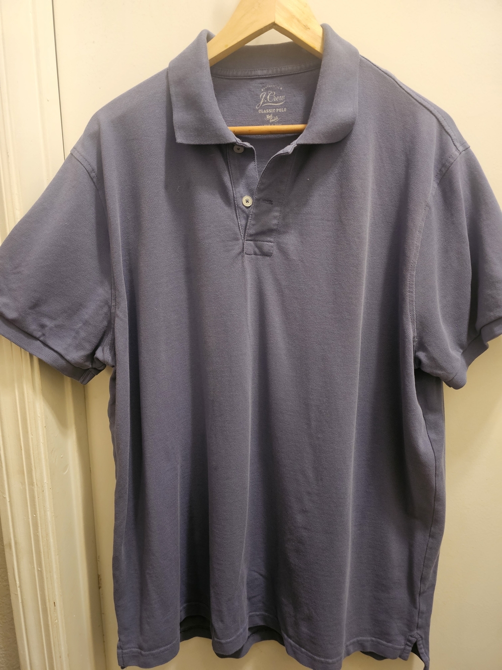 J. Crew Men’s Polo Shirt - Slate Blue